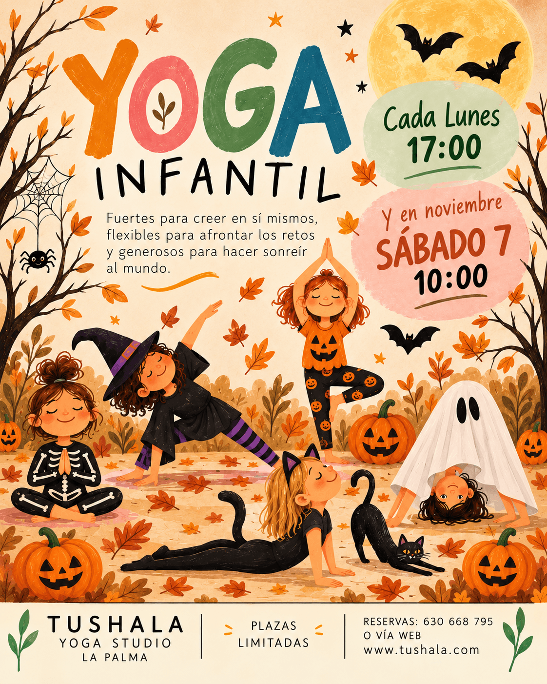 Yoga Infantil • Especial Halloween